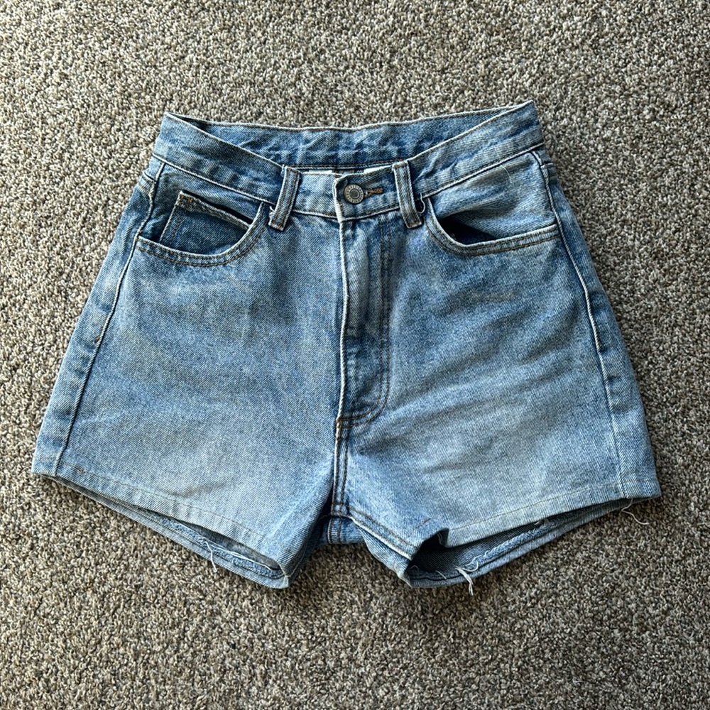 J. Galt high waisted denim shorts 00 XS